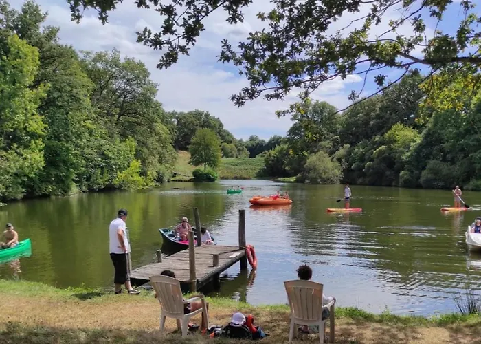 Mobil-home Avec Terrasse - 6 Pers. - Api-1-52-2013 אתר קמפינג Maulévrier